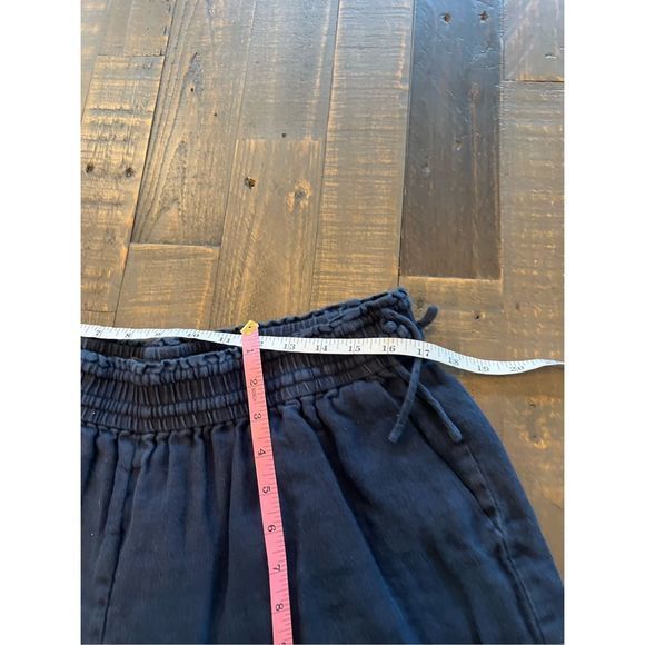 ❤️2 for $15❤️ J. Crew Women's Side Drawstring Culotte Shorts Blue Size XL - Picture 8 of 9